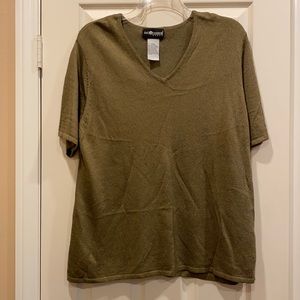 Sag Harbor short-sleeved, V-neck top